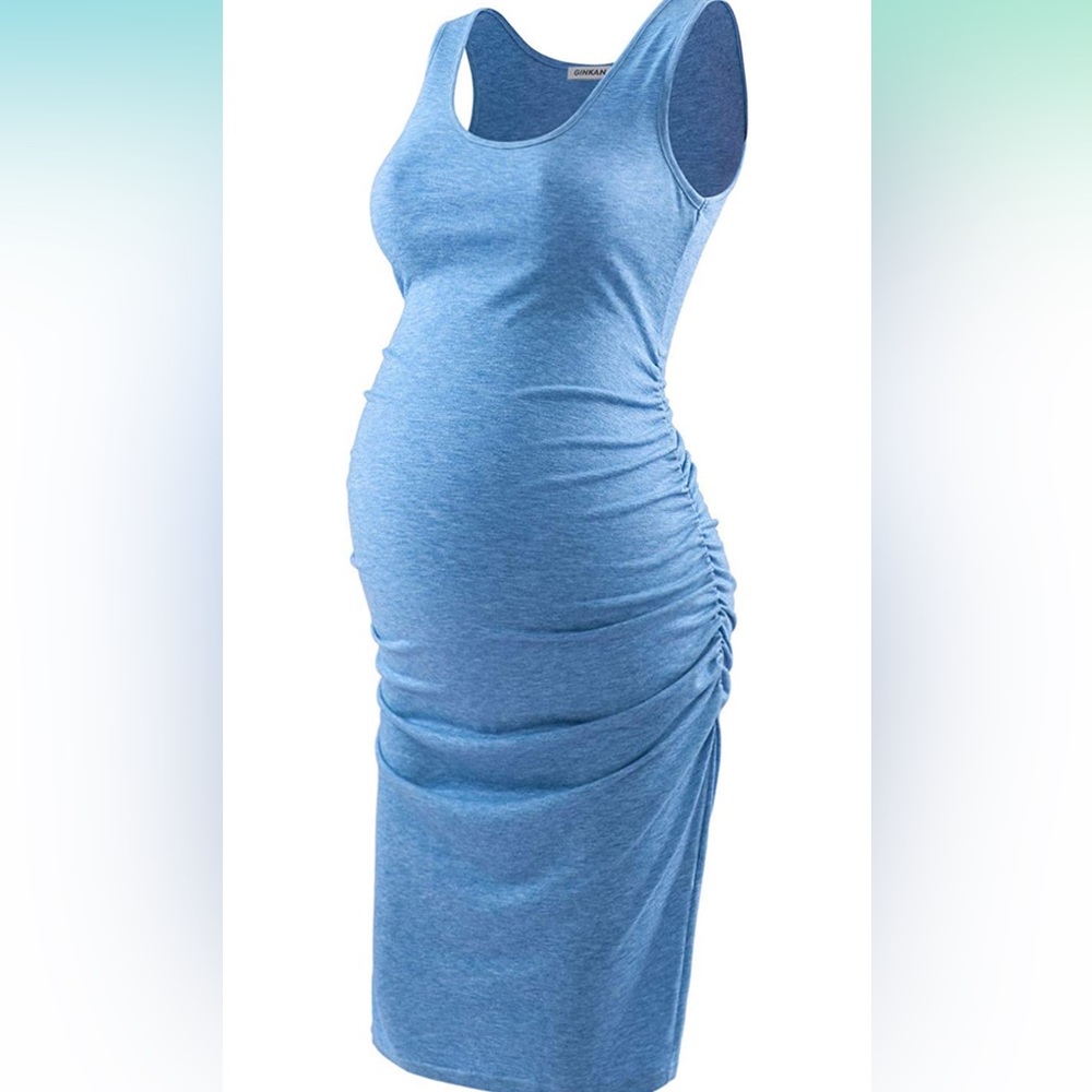 Maternity midi dress